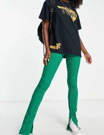 Pantaloni Top Shop, verde Verde