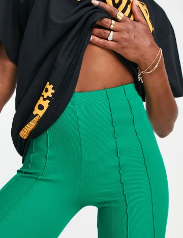 Pantaloni Top Shop, verde Verde