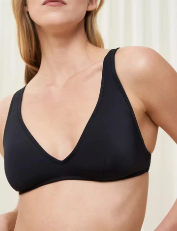 Sutien de baie Triumph, negru Negru