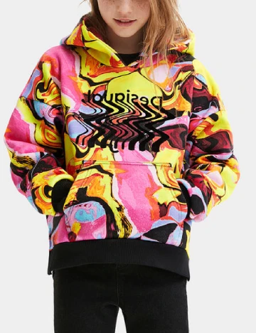 Hanorac Desigual, mix culori Mix culori