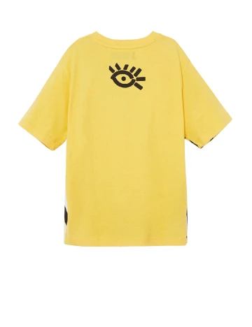Tricou Desigual, galben Galben