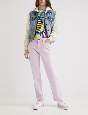 Jacheta Desigual, albastru/alb Albastru