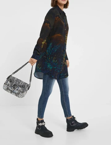 Camasa Desigual, mix culori Mix culori