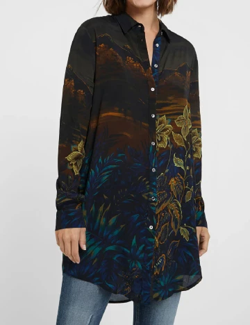 Camasa Desigual, mix culori Mix culori