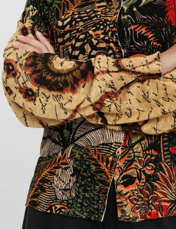 Cardigan Desigual, mix culori Mix culori