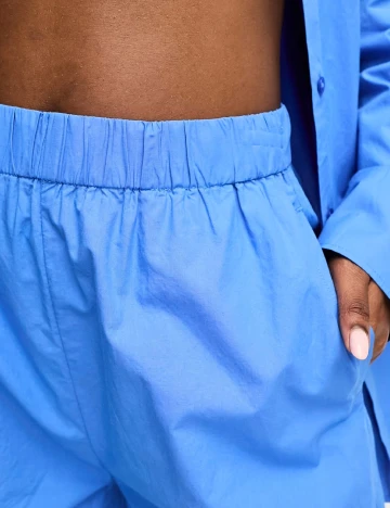 Pantaloni scurti LINDEX, albastru Albastru