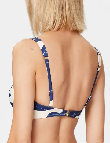 Sutien de baie Triumph, bleumarin Albastru