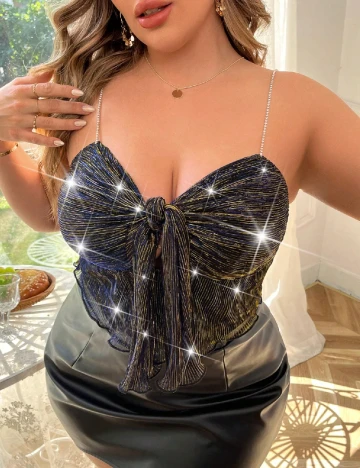Top SHEIN CURVE, mix culori Mix culori