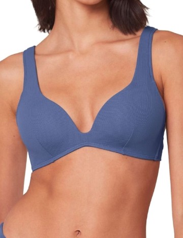 
						Sutien de baie Triumph, albastru