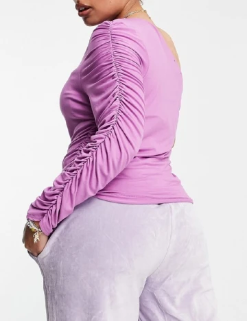 Bluza ASOS Curve, mov Mov