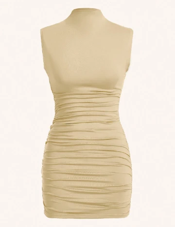 Rochie scurta SHEIN, crem Crem