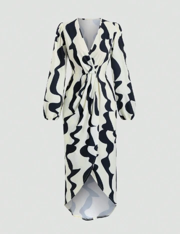 Rochie lunga SHEIN, alb Alb