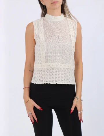 Top Zara, crem