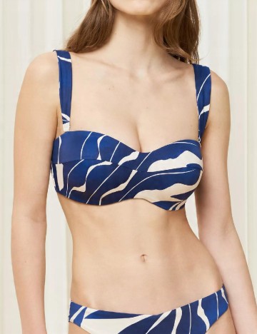 
						Sutien de baie Triumph, albastru