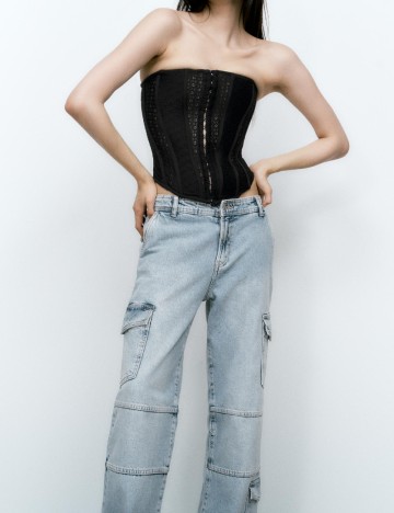 Corset Zara, negru