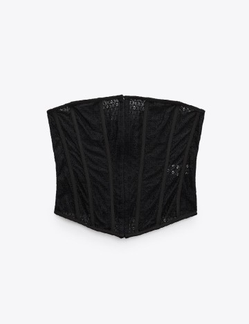 Corset Zara, negru