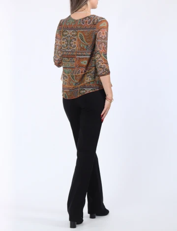 Bluza Desigual, mix culori