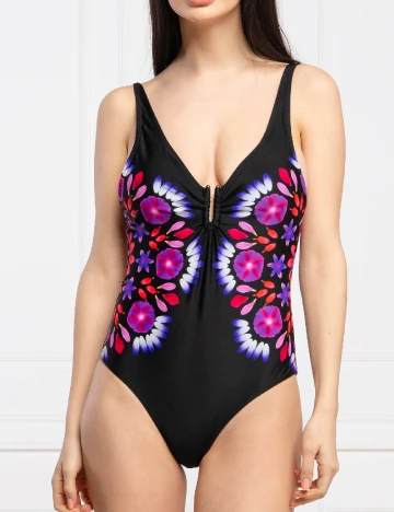 Costum de baie Desigual, negru Negru