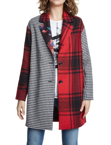 
						Palton Desigual, mix culori