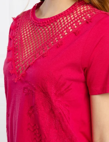 Bluza Desigual, roz Roz