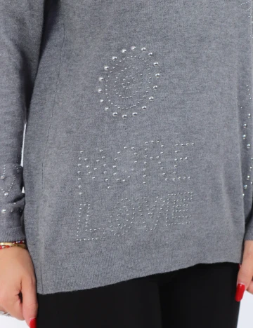 Bluza Desigual, gri Gri