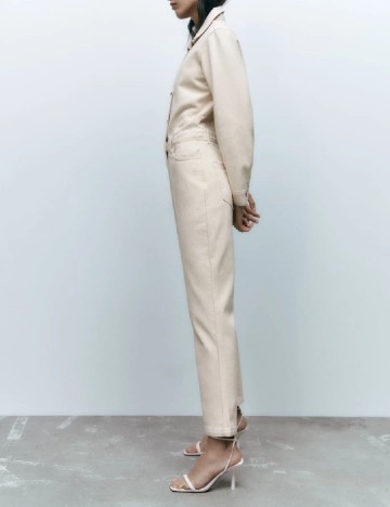 Salopeta Zara, ecru