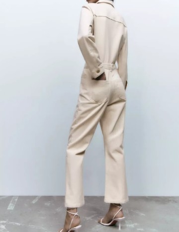 Salopeta Zara, ecru