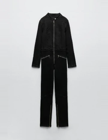 Salopeta Zara, negru Negru