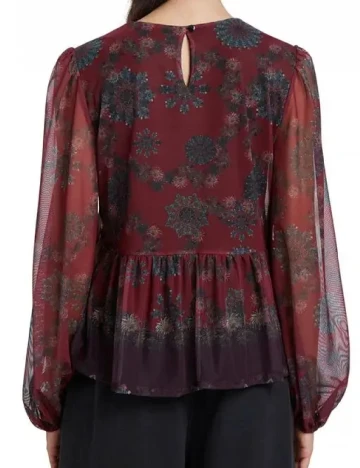 Bluza Desigual, visiniu Rosu