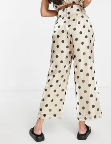 Pantaloni Y.A.S, crem Crem