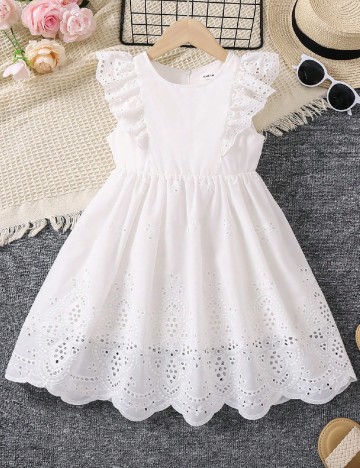 
						Rochie Shein Kids, alb