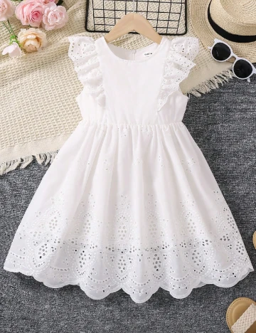 Rochie Shein Kids, alb