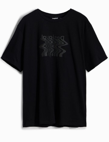 
						Tricou Desigual, negru