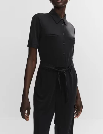 Salopeta Mango, negru Negru