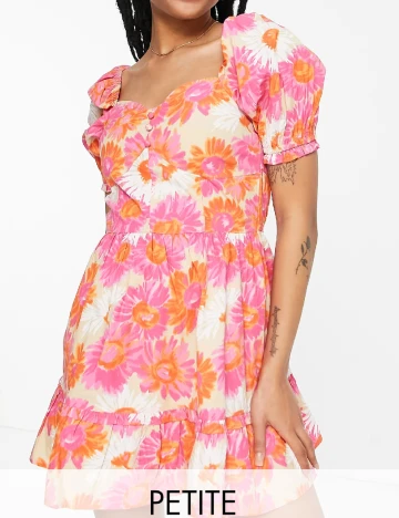 Rochie scurta Miss Selfridge, floral print Floral print