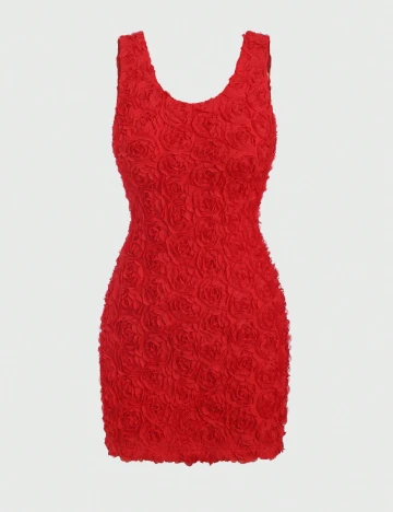 Rochie scurta SHEIN, rosu Rosu