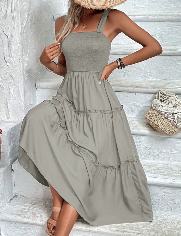 Rochie medie SHEIN, gri Gri