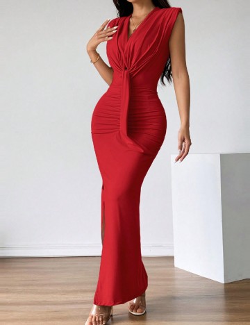 
						Rochie lunga SHEIN, rosu