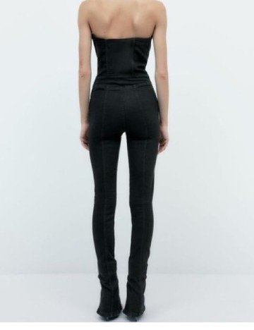 Salopeta Zara, negru