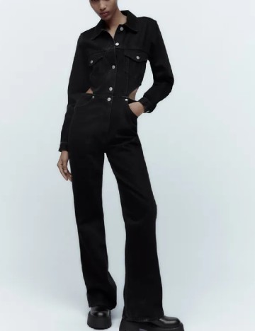 
						Salopeta Zara, negru