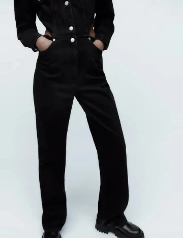 Salopeta Zara, negru Negru