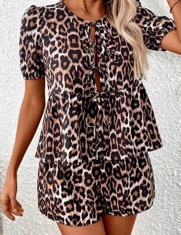 
						Compleu SHEIN, animal print
