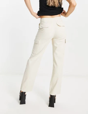 Pantaloni Signature 8, crem Crem