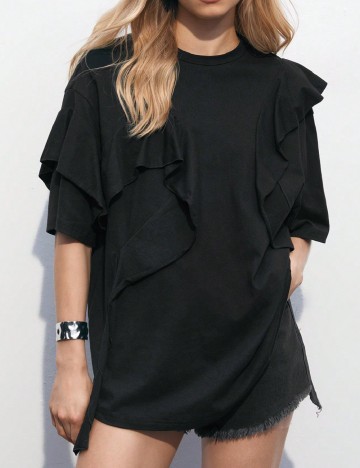 
						Tricou SHEIN, negru