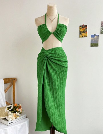 
						Compleu SHEIN, verde
