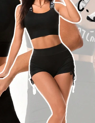 Compleu SHEIN, negru Negru