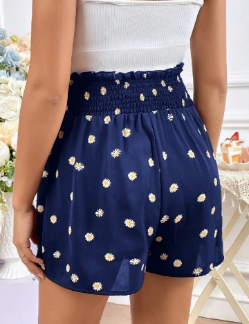 Pantaloni scurti SHEIN Maternity, bleumarin Albastru