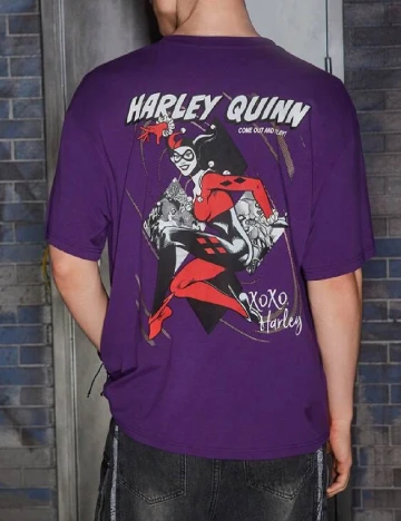 Tricou SHEIN, mov Mov