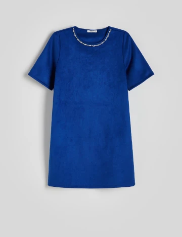 Rochie scurta Reserved, albastru Albastru