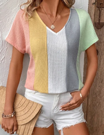 Tricou SHEIN CURVE, mix culori Mix culori